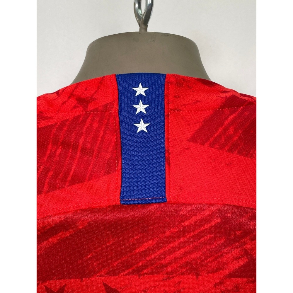 Team USA Soccer USWNT Nike Red Stadium Away Gold Star Jersey Women's SMALL - Picture 10 of 13